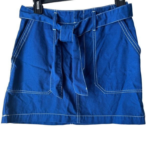Wild Fable Blue Mini Skirt with pockets. Size 2 - Picture 1 of 4